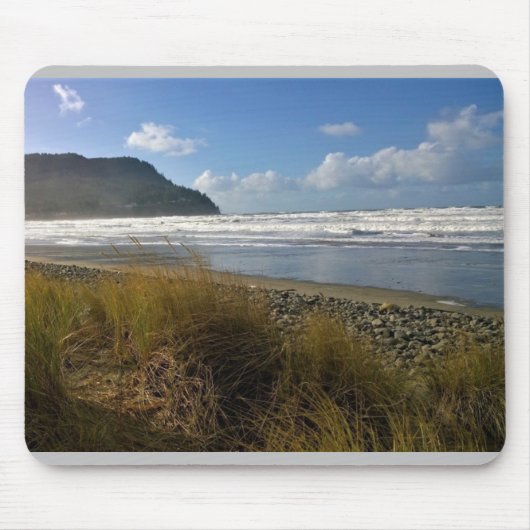 Kust van de grot, de zee, de oregonkust muismat (Voorkant)