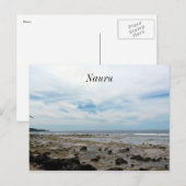 kust van de nauru briefkaart (Voorkant / Achterkant)