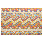 kust van de retrogolf stof (Fat Quarter)