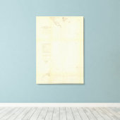 Kust van Delaware, Maryland, pt van Virginia Canvas Afdruk (Insitu (Houten vloer))