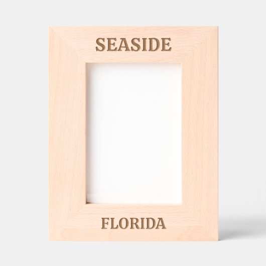 Kust van Florida Laser Gegraveerde Lijst Lijstjes (Voorkant)
