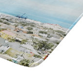 Kust van Galveston, strand en stadsgezicht Snijplank (Hoek)