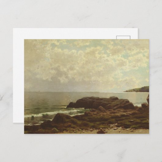 Kust van Grand Manan Briefkaart (Voorkant / Achterkant)