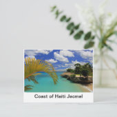 Kust van Haïti Briefkaart (Staand voorkant)
