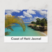 Kust van Haïti Briefkaart (Voorkant)