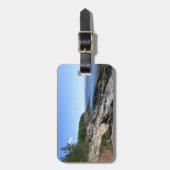 kust van het eiland Bar in het nationaal park Acad Bagagelabel (Voorkant verticaal)