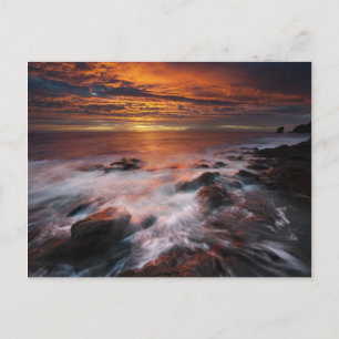 Kust van het natuurpark Cabo de Gata Briefkaart