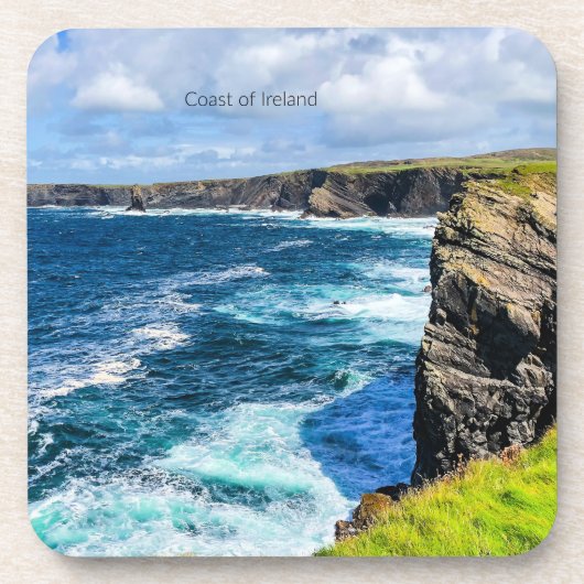 Kust van Ierland, foto, Bier Onderzetter (Voorkant)
