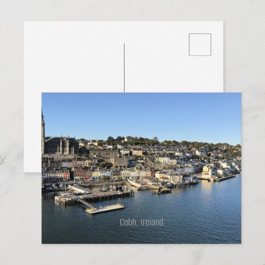 Kust van Ierland, foto, Briefkaart (Voorkant / Achterkant)