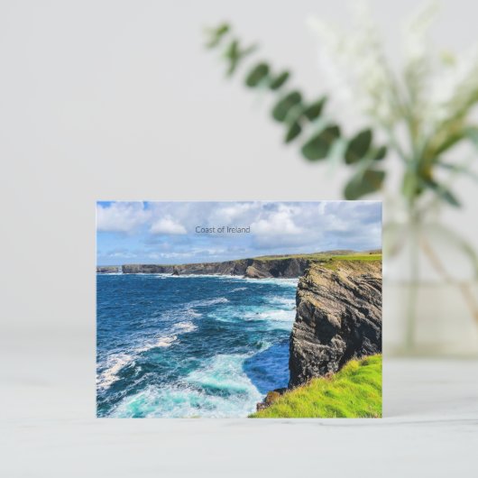 Kust van Ierland, foto, Briefkaart (Staand voorkant)