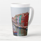 Kust van Italië Latte Mok (Rechterhoek)