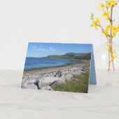 Kust van Loch Broom, Ullapool, Schotland Verjaarda Kaart (Gele Bloem)