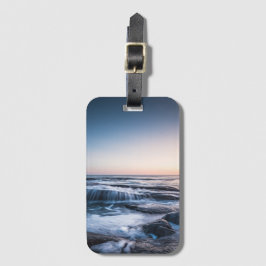 Kust van Lofoten Noorwegen Bagagelabel