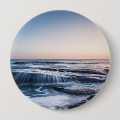 Kust van Lofoten Noorwegen Ronde Button 4,0 Cm (Voorkant)