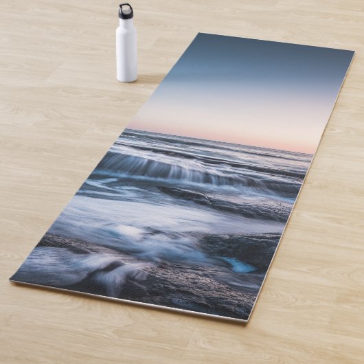 Kust van Lofoten Noorwegen Yogamat (In situ)