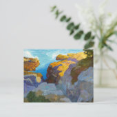Kust van Maine door Newell Convers Wyeth Briefkaart (Staand voorkant)