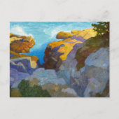 Kust van Maine door Newell Convers Wyeth Feestdagenkaart (Voorkant)