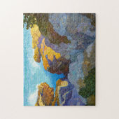 Kust van Maine door Newell Convers Wyeth Legpuzzel (Verticaal)