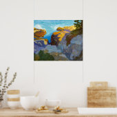 Kust van Maine door Newell Convers Wyeth Poster (Keuken)