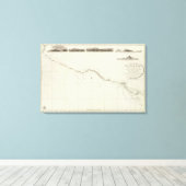 Kust van Mexico Canvas Afdruk (Insitu (Houten vloer))