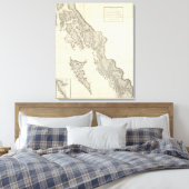 kust van Noord-West-Amerika 2 Canvas Afdruk (Insitu (Slaapkamer))