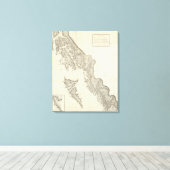 kust van Noord-West-Amerika 2 Canvas Afdruk (Insitu (Houten vloer))