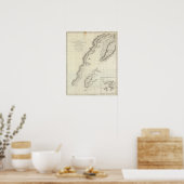 kust van Noord-West-Amerika 3 Poster (Keuken)