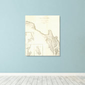 kust van Noord-West-Amerika 7 Canvas Afdruk (Insitu (Houten vloer))