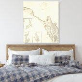 kust van Noord-West-Amerika 7 Canvas Afdruk (Insitu (Slaapkamer))