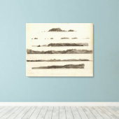 Kust van Noord-West-Amerika Canvas Afdruk (Insitu (Houten vloer))