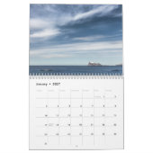 Kust van Noorwegen 2027 Kalender (Jan 2027)