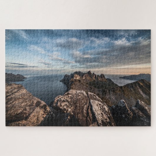 Kust van Noorwegen Legpuzzel (Horizontaal)