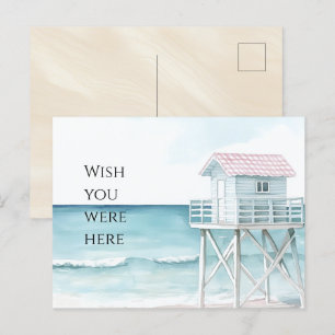 Kust van Ocean Beach Briefkaart