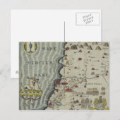 Kust van Phoenicia Briefkaart (Voorkant / Achterkant)