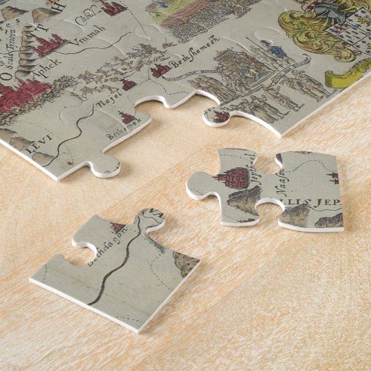 Kust van Phoenicia Legpuzzel (Zijkant)