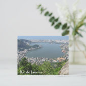 kust van rio de janeiro briefkaart (Staand voorkant)