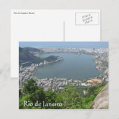 kust van rio de janeiro briefkaart (Voorkant / Achterkant)
