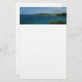 Kust van Saint Lucia Caribbean Vacation Foto Briefpapier (Voorkant / Achterkant)