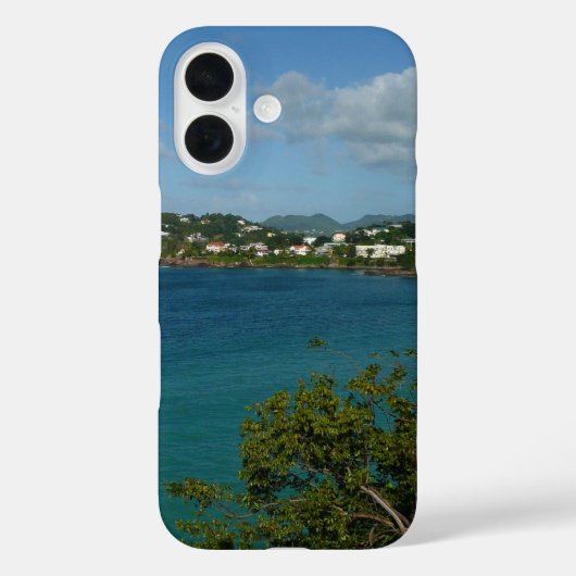Kust van Saint Lucia Caribbean Vacation Foto Case-Mate iPhone Case (Achterkant)