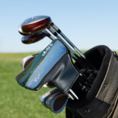 Kust van Saint Lucia Caribbean Vacation Foto Golfheadcover (Insitu)