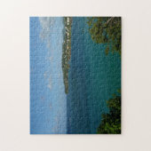 Kust van Saint Lucia Caribbean Vacation Foto Legpuzzel (Verticaal)