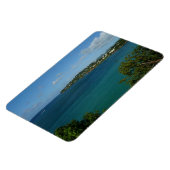 Kust van Saint Lucia Caribbean Vacation Foto Magneet (Linkerzijde)