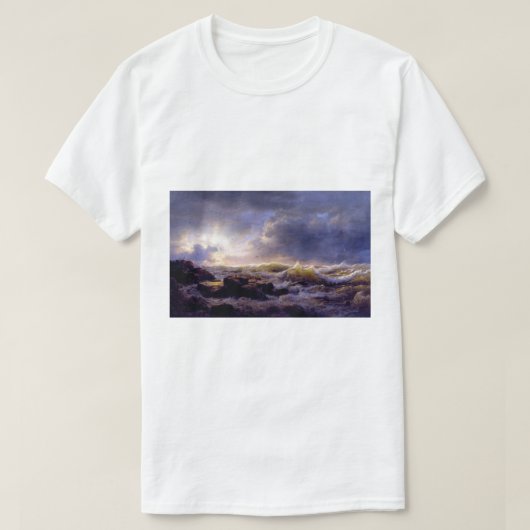 Kust van Sicilië opklaren T-shirt (Design voorkant)