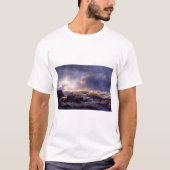Kust van Sicilië opklaren T-shirt (Voorkant)