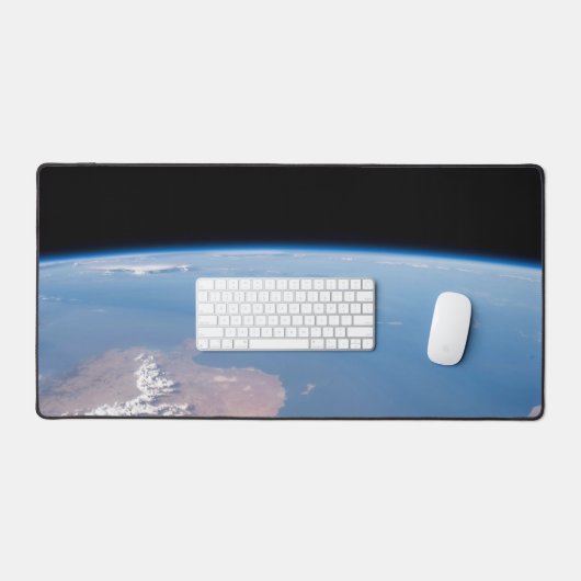 Kust van Tunesië en Libië en eiland Sicilië Bureaumat (Keyboard & Muis)