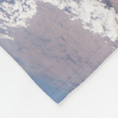 Kust van Tunesië en Libië en eiland Sicilië Fleece Deken (Hoek)