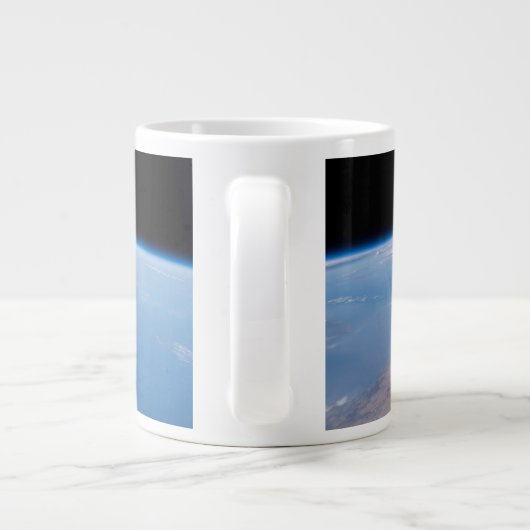 Kust van Tunesië en Libië en eiland Sicilië Grote Koffiekop (Achterkant)