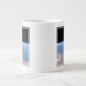 Kust van Tunesië en Libië en eiland Sicilië Grote Koffiekop (Voorkant)