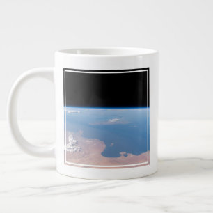 Kust van Tunesië en Libië en eiland Sicilië Grote Koffiekop