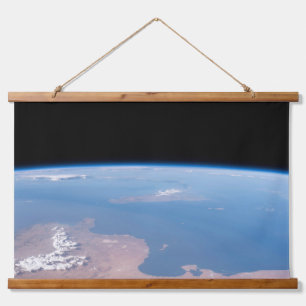 Kust van Tunesië en Libië en eiland Sicilië Hangend Wandkleed